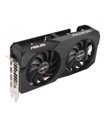 ASUS Видеокарта Radeon RX 7600 8GB GDDR6 DUAL OC EVO DUAL-RX7600-O8G-EVO
