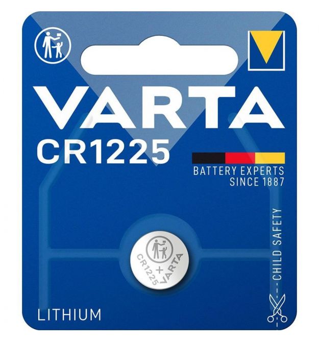 VARTA Батарейка литиевая CR1225 блистер, 1 шт