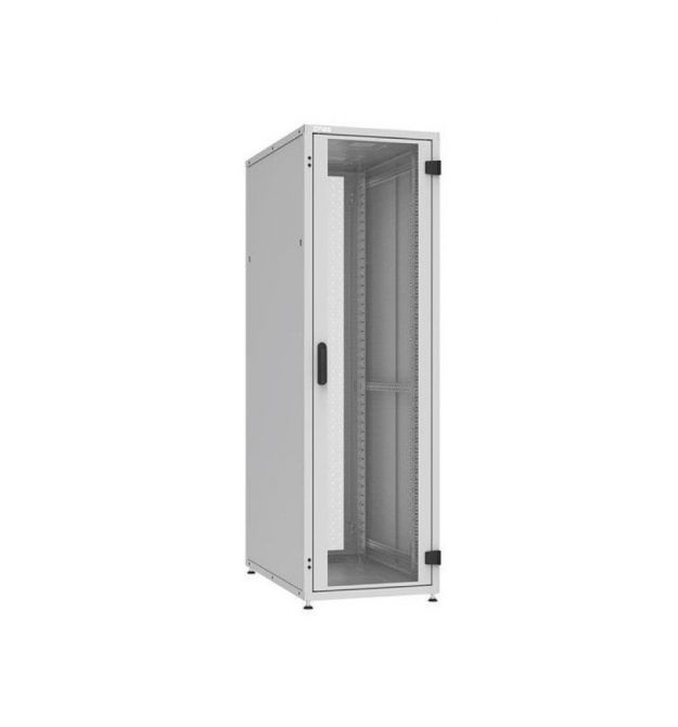 ZPAS Шкаф 19", 18U, SZB IT, одностворчатые передние и задние перфорированные двери, 600x800 мм, максимально 1000кг, черный