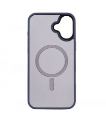 2E Чехол Basic для iPhone 16 Plus, Soft Touch MagSafe Cover, синий светлый
