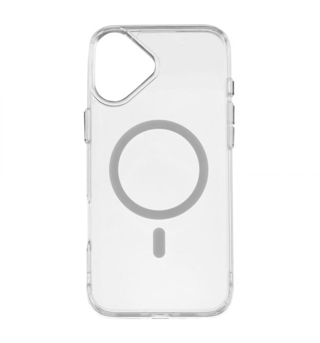 2E Чехол Basic для iPhone 16 Plus, Transparent MagSafe Cover, прозрачный