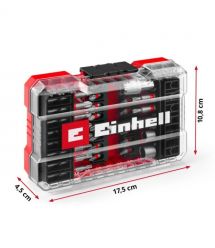 Einhell Биты, набор 42шт, HEX, PH, PZ, Torx, 50мм, кейс