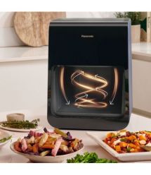 Panasonic Мультипечь 1450Вт, чаша-6л, сенсорне управл., 11 авто. программ, пластик, чорно-синий