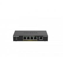 NETGEAR Коммутатор GS305PP 5xGE (4xPoE), 83Вт, Неуправляемый