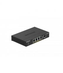 NETGEAR Коммутатор GS305PP 5xGE (4xPoE), 83Вт, Неуправляемый