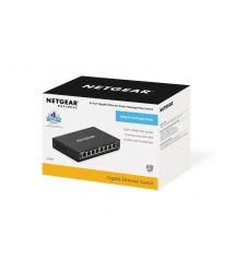NETGEAR Коммутатор GS308E 8xGE, WebSmart