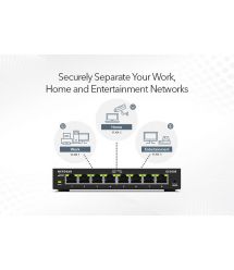 NETGEAR Коммутатор GS308E 8xGE, WebSmart