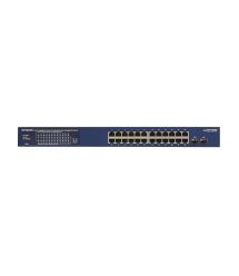 NETGEAR Коммутатор GS724TP 24xGE PoE, 2xSFP, 190Вт, Управляемый L2