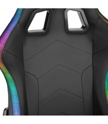 2E Gaming Кресло OGAMA II RGB, ПУ кожа, 3D-Armrests, чёрный