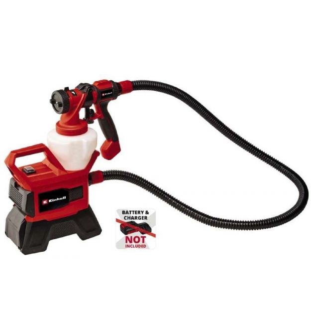 Einhell Краскораспылитель аккумуляторный TE-SY 18/90 Li-Solo 18В 1000мл·мин бачок 1200мл без АКБ и ЗП