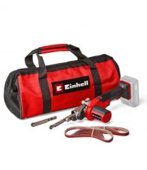 Einhell Напильник ленточный аккумуляторный TE-BF 18 Li - Solo PX, 18В 2 насадки 9/13мм