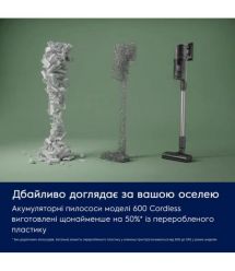 Electrolux Пылесос беспроводный, конт пыль -0.5л, автон. раб. до 50мин, вес-2.49кг, НЕРА12, 2 насадки, зеленый
