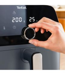Tefal Мультипечь Easy Fry Mega, 1700Вт, чаша-7.5л, сенсорное управл., 8 программ, пластик, темно-серый