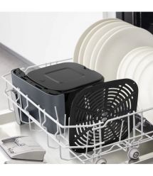 Tefal Мультипечь Easy Fry Mega, 1700Вт, чаша-7.5л, сенсорное управл., 8 программ, пластик, темно-серый