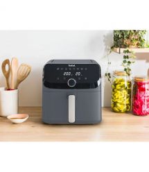 Tefal Мультипечь Easy Fry Mega, 1700Вт, чаша-7.5л, сенсорное управл., 8 программ, пластик, темно-серый