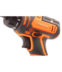 TEKHMANN Шуруповерт-дрель аккумуляторная TCD-12/2 BS Kit 12В 1х2А·час 30Нм 0-400·1400об·мин 1кг кейс с принадлежностью