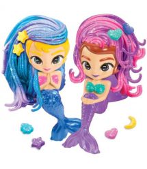 Cra-Z-Art Тесто для лепки Салон красоты Блестящая русалка, набор 10ед