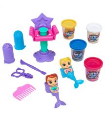 Cra-Z-Art Тесто для лепки Салон красоты Блестящая русалка, набор 10ед