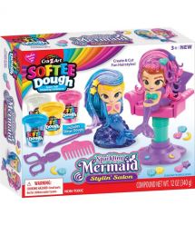 Cra-Z-Art Тесто для лепки Салон красоты Блестящая русалка, набор 10ед