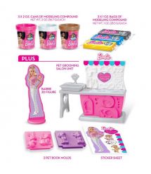 Cra-Z-Art Тесто для лепки Barbie Зоомагазин с формами, набор 10ед