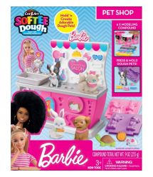 Cra-Z-Art Тесто для лепки Barbie Зоомагазин с формами, набор 10ед