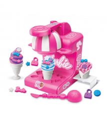 Cra-Z-Art Тесто для лепки Barbie Магазин мороженого с формами, набор 10ед