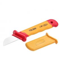 Tolsen Нож монтерский, диэлектрический, для работ под напряжением, лезвие 50мм, 180мм