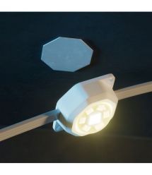 Twinkly Гирлянда Smart LED Twinkly Permanent Light RGB72 IP65 кабель белый