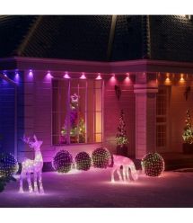 Twinkly Гирлянда Smart LED Twinkly Permanent Light RGB72 IP65 кабель белый