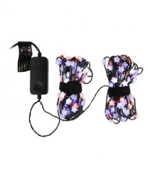 Twinkly Гирлянда Smart LED Twinkly Strings Star RGB 200 IP20 12м USB-C кабель зеленый