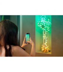 Twinkly Гирлянда Smart LED Twinkly Strings Star RGB 200 IP20 12м USB-C кабель зеленый