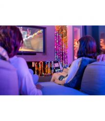 Twinkly Гирлянда Smart LED Twinkly Candies Pearl RGB 200 IP20 12м USB-C кабель зеленый
