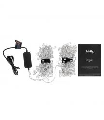 Twinkly Гирлянда Smart LED Twinkly Strings Candle RGB 200 IP20 12м USB-C кабель прозрачный