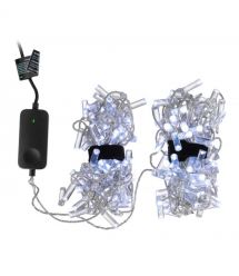Twinkly Гирлянда Smart LED Twinkly Strings Candle RGB 200 IP20 12м USB-C кабель прозрачный