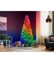 Twinkly Гирлянда Smart LED Twinkly Strings Candle RGB 200 IP20 12м USB-C кабель прозрачный