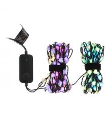 Twinkly Гирлянда Smart LED Twinkly Candies Heart RGB 200 IP20 12м USB-C кабель зеленый
