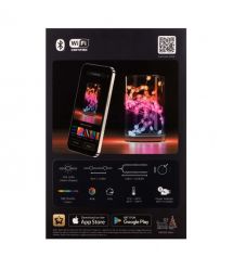 Twinkly Гирлянда Smart LED Twinkly Candies Heart RGB 200 IP20 12м USB-C кабель зеленый