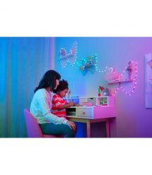 Twinkly Гирлянда Smart LED Twinkly Candies Heart RGB 200 IP20 12м USB-C кабель зеленый