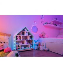 Twinkly Гирлянда Smart LED Twinkly Candies Heart RGB 200 IP20 12м USB-C кабель зеленый