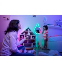 Twinkly Гирлянда Smart LED Twinkly Candies Heart RGB 200 IP20 12м USB-C кабель зеленый
