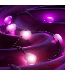 Twinkly Гирлянда Smart LED Twinkly Candies Heart RGB 200 IP20 12м USB-C кабель зеленый