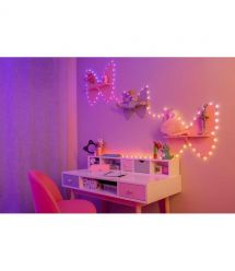 Twinkly Гирлянда Smart LED Twinkly Candies Heart RGB 200 IP20 12м USB-C кабель зеленый