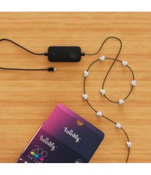 Twinkly Гирлянда Smart LED Twinkly Candies Heart RGB 200 IP20 12м USB-C кабель зеленый