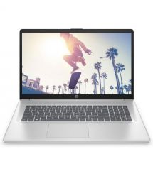 HP Ноутбук 17-cn4006ua 17.3" FHD IPS AG, Intel 5-120U, 16GB, F512GB, UMA, DOS, серебристый