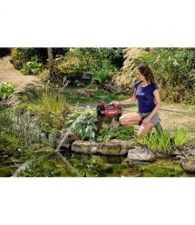 Einhell Насос садовый аккумуляторный AQUINNA 18/28, PXC, 2800л/ч, 18В, 2.5бар, глубь 6м, 2.55кг, без АКБ и ЗП