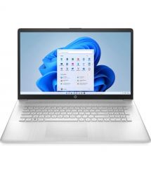 HP Ноутбук 17-cp2023ua 17.3" FHD IPS AG, AMD R3-7320U, 8GB, F512GB, UMA, DOS, серебристый