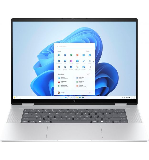 HP Ноутбук Envy x360 16-ac0008ua 16" WUXGA IPS Touch, Intel U7-155U, 32GB, F1024GB, UMA, Win11, серебристый