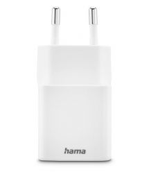 HAMA Зарядное устройство сетевое 30Вт USB-С/USB-A, PD/QC