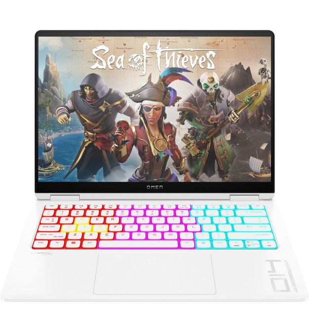 HP Ноутбук OMEN 14-fb0000ua 14" 2.8K OLED, Intel U9-185H, 32GB, F2048GB, NVD4070-8, DOS, белый