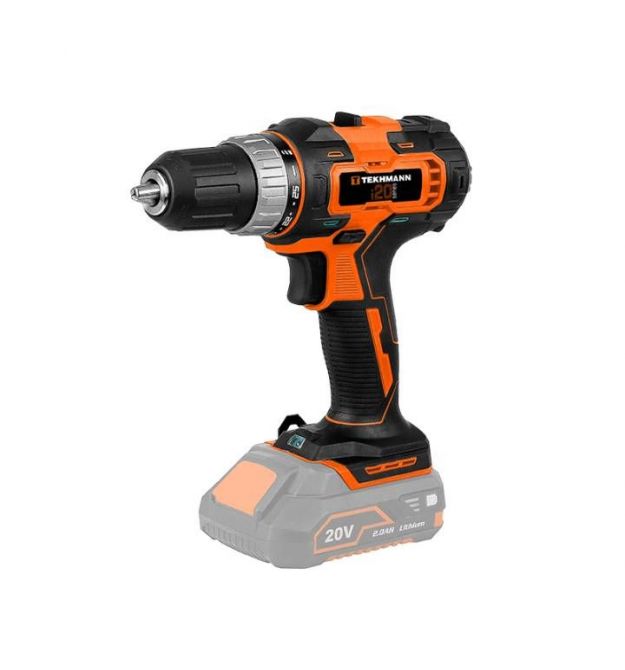 TEKHMANN Шуруповерт-дрель аккумуляторная TCD-35/i20 20В 35Нм 0-400·1400об·мин без АКБ и ЗП